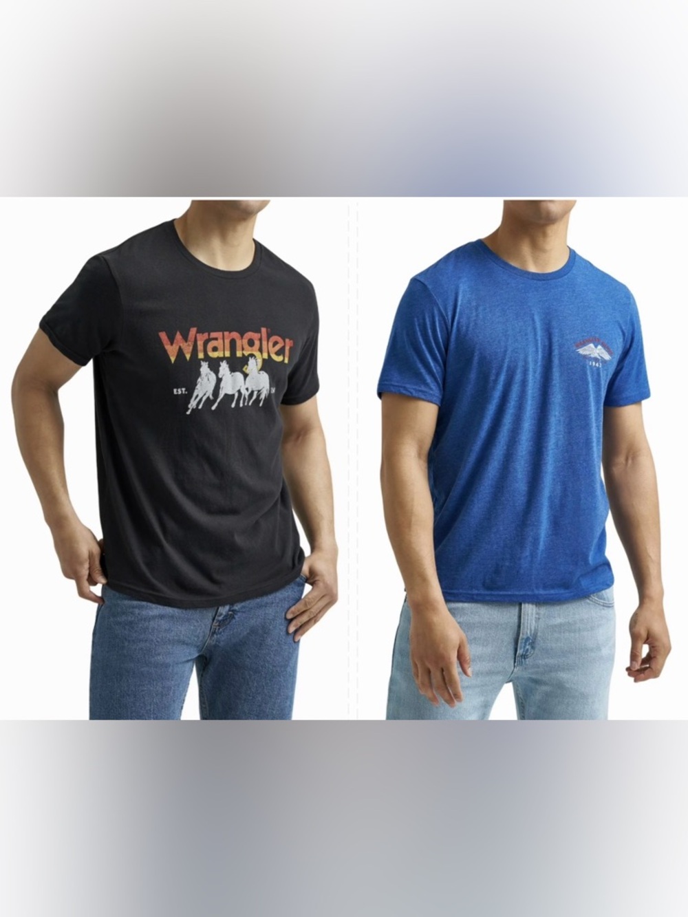 NWT - Wrangler Graphic Tees, 2 Shirts